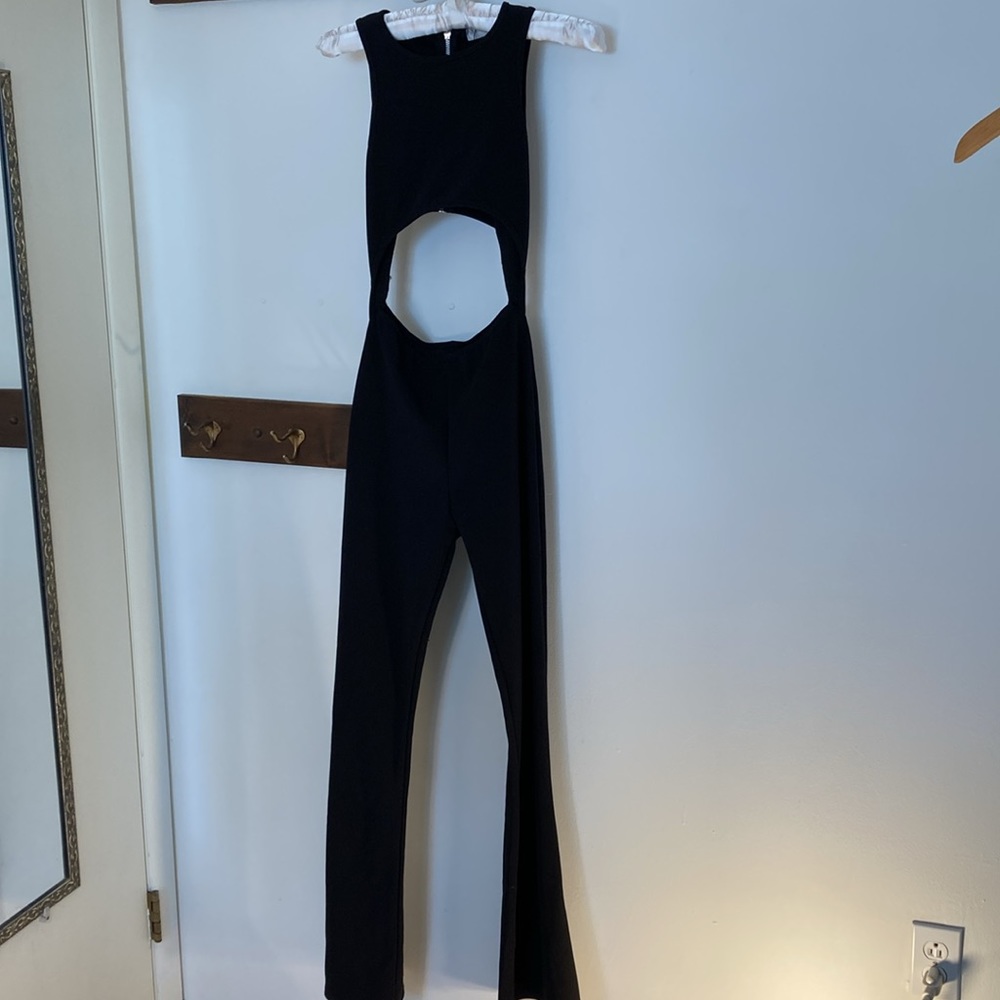Jumpsuit In the style - open middle-8